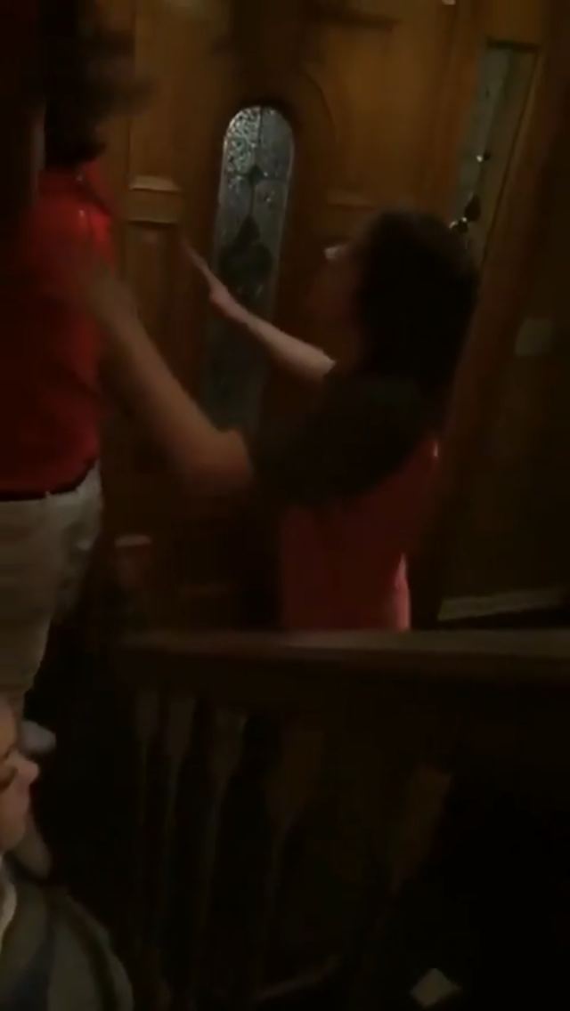 I have never seen a punch send someone so far into another direction. Is he superman?😭