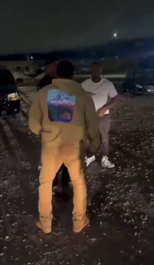 Aaron The Plumber was given the beats and body-slammed during a fight with an opp 👀